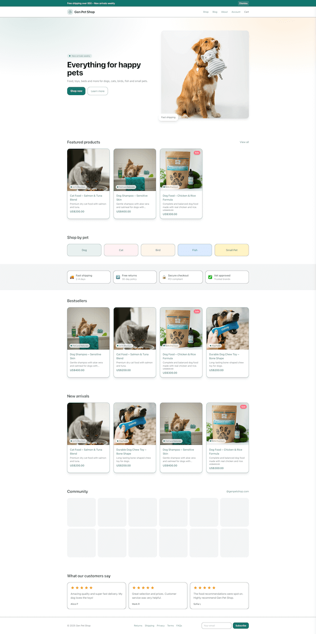 Homepage